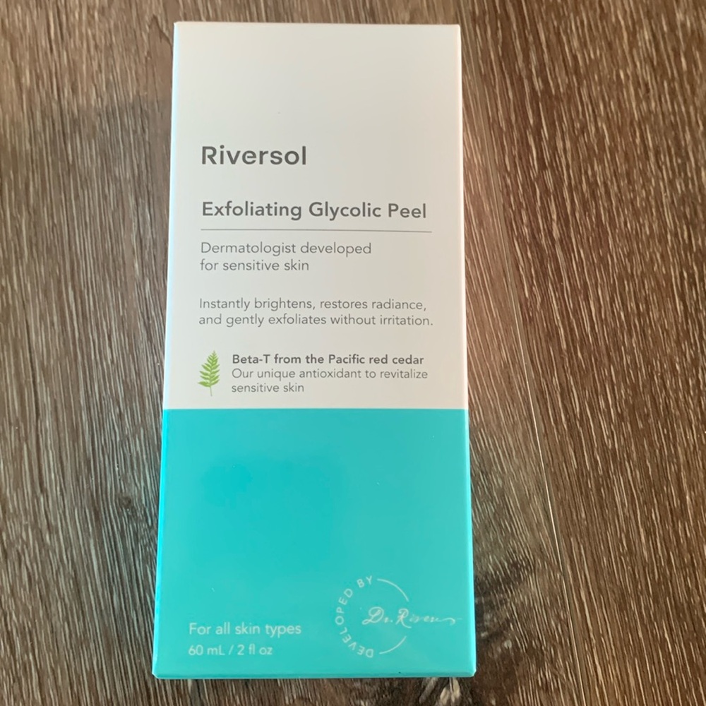 Riversol Glycolic peel. New. 2 oz